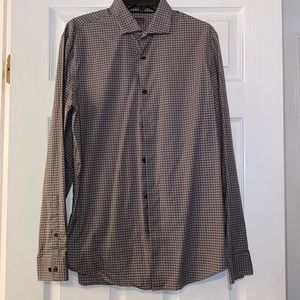 Nordstrom Calibrate checkered dress shirt